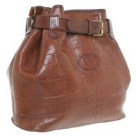 Mulberry Vintage Beuteltasche im Reptil-Look