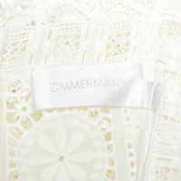 Zimmermann Jumpsuit Cotton in Cream
