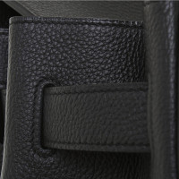 Hermès HAC Birkin 50 Leather in Black