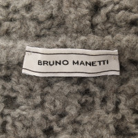 Bruno Manetti Strickjacke in Grau