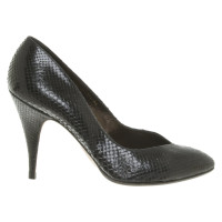 Gina Pumps/Peeptoes Leather in Black