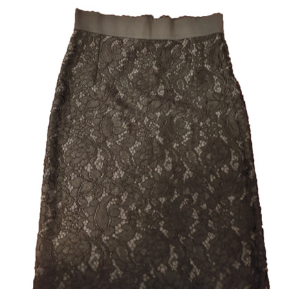 Dolce & Gabbana Skirt Wool in Grey