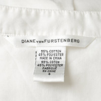 Diane Von Furstenberg Oberteil in Weiß