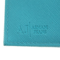 Armani Jeans Portemonnaie aus Saffiano-Leder