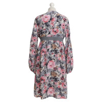 Manoush Robe en soie avec un motif floral