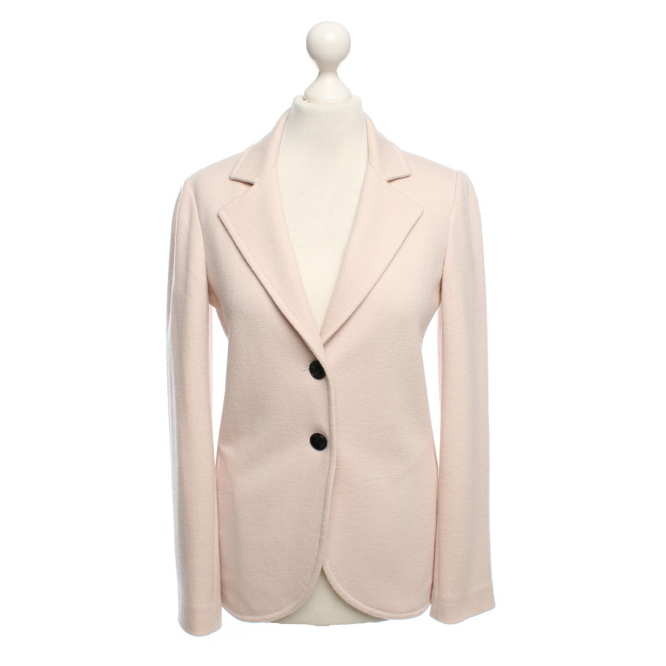 Armani Blazer aus Wolle in Nude