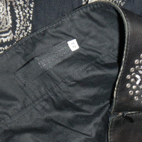 Ermanno Scervino skirt silk/leather 