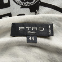 Etro Top in zwart / wit