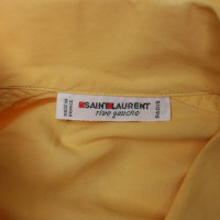 Yves Saint Laurent Oversize blouse in yellow