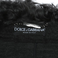 Dolce & Gabbana Cape met bontkraag