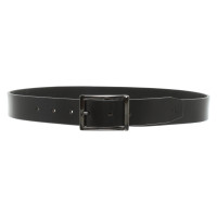 Calvin Klein Leather belt in black