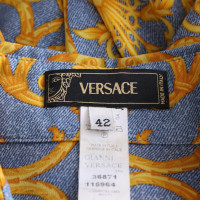 Versace Bluse mit Motiv-Print