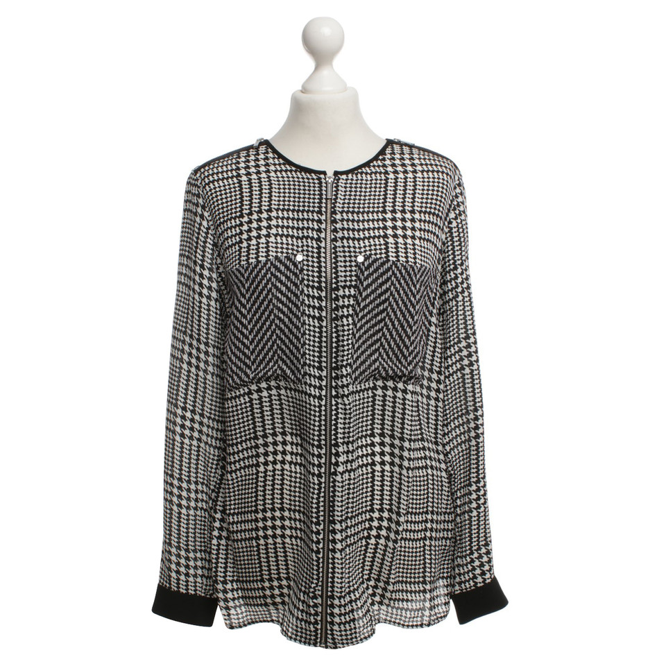 Michael Kors Silk blouse with pattern