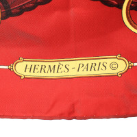 Hermès Carré in red