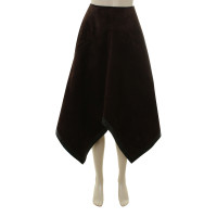 Céline Suede skirt in Brown