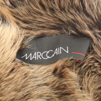 Marc Cain Vest with fur collar
