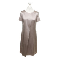 Steffen Schraut Robe en soie taupe