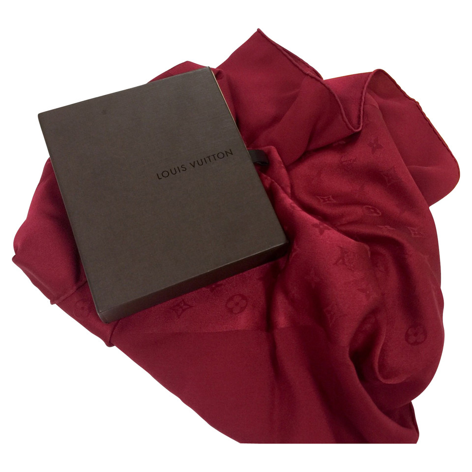Louis Vuitton Silk scarf with monogram pattern