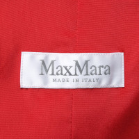 Max Mara Blazer aus Wolle in Rot