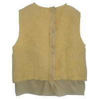 Acne Bouclè giallo Top