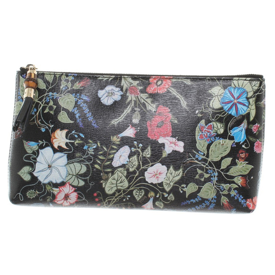 Gucci clutch met bloemmotief