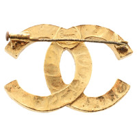 Chanel Broche en Doré