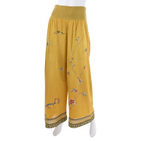 Jean Paul Gaultier Jersey pants with embroidery