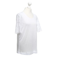 Armani Jeans T-shirt con pizzo