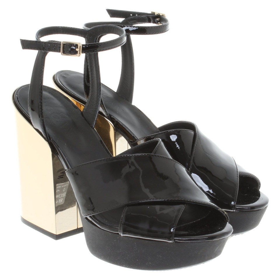 Hogan Platform sandals in bicolour