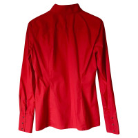 Hugo Boss Waisted blouse in red