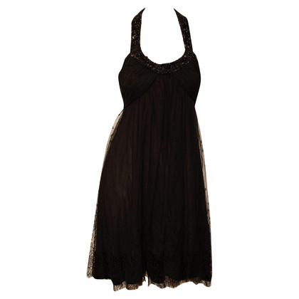 Jasmine Di Milo Kleid aus Seide in Schwarz