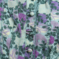 Roberto Cavalli Zijden blouse met bloemenprint