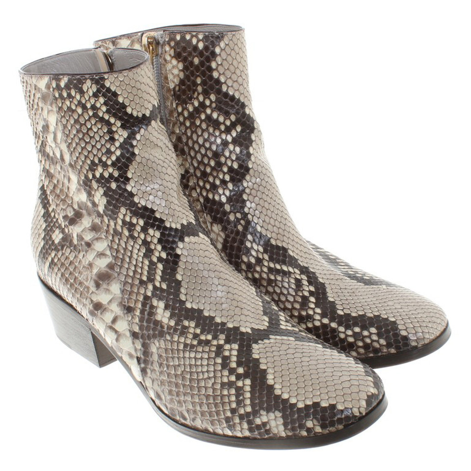 Jimmy Choo Boots Python Leather