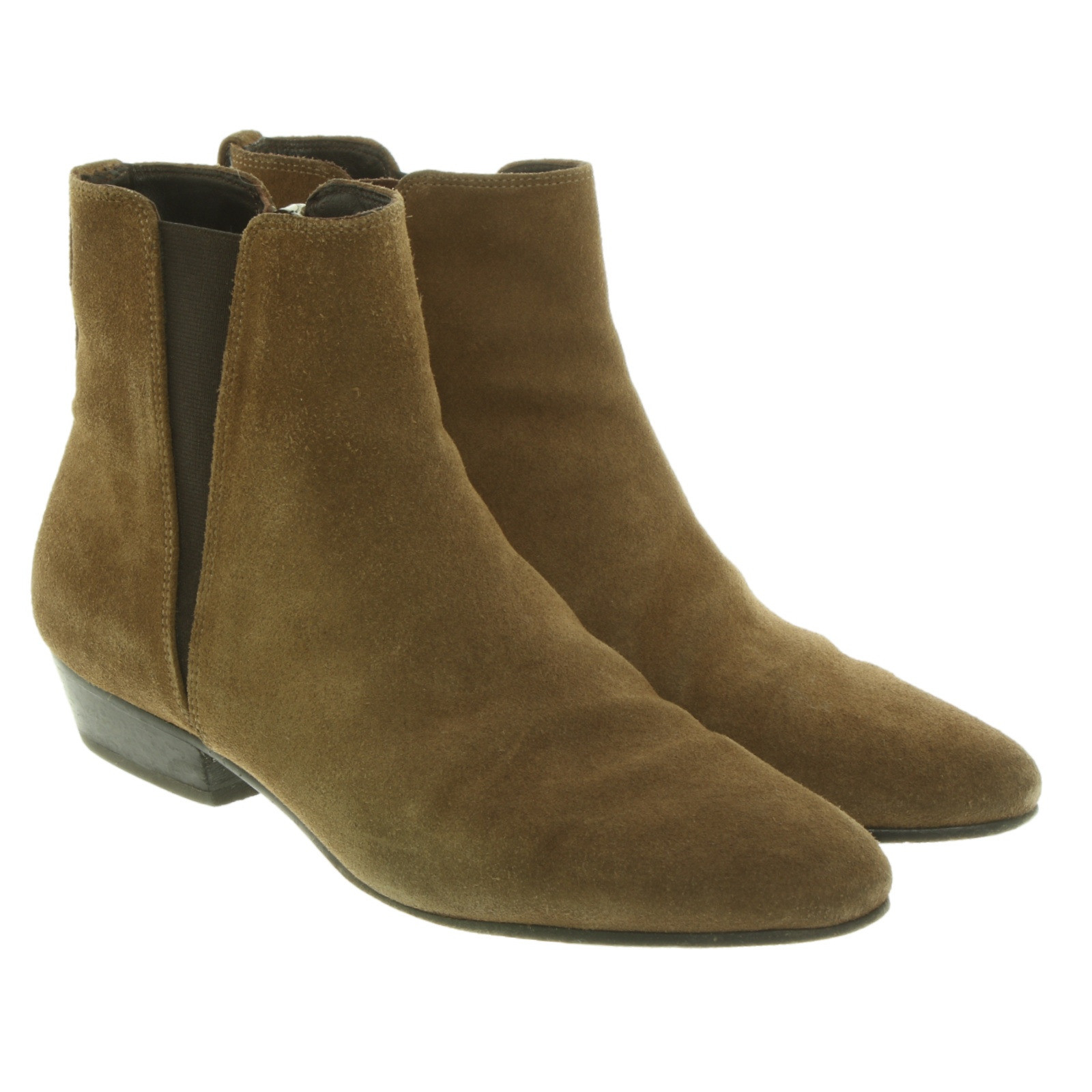 Isabel Marant Boots Leather In Olive Second Hand Isabel Marant Boots Leather In Olive Buy Used For 219