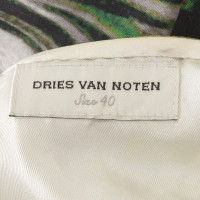 Dries Van Noten Silk dress with floral print