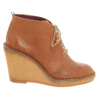 Marc By Marc Jacobs Wedges aus Leder in Braun