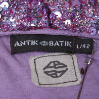 Antik Batik Robe avec paillettes