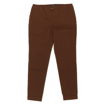 Luisa Spagnoli Trousers Cotton in Brown
