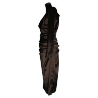 Talbot Runhof Silk dress with draping