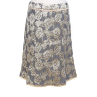 Schumacher skirt with gold-colored ornaments