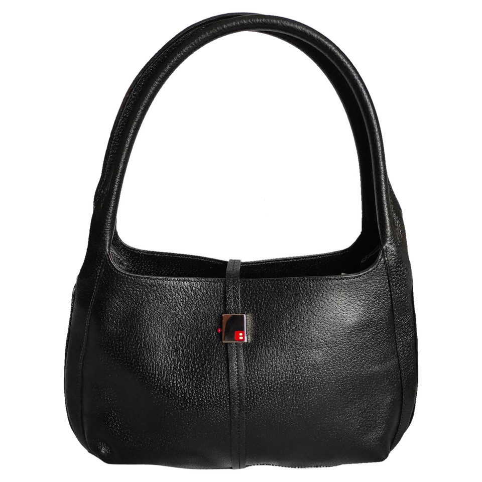 Bally Handtasche aus Leder in Schwarz
