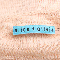 Alice + Olivia Maglione in albicocca