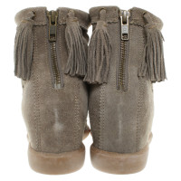 Isabel Marant Wedges aus Wildleder in Oliv