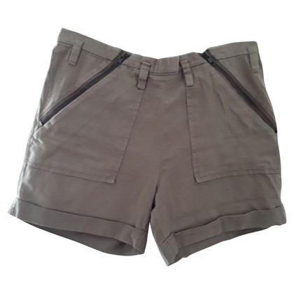 The Kooples Shorts aus Baumwolle in Khaki