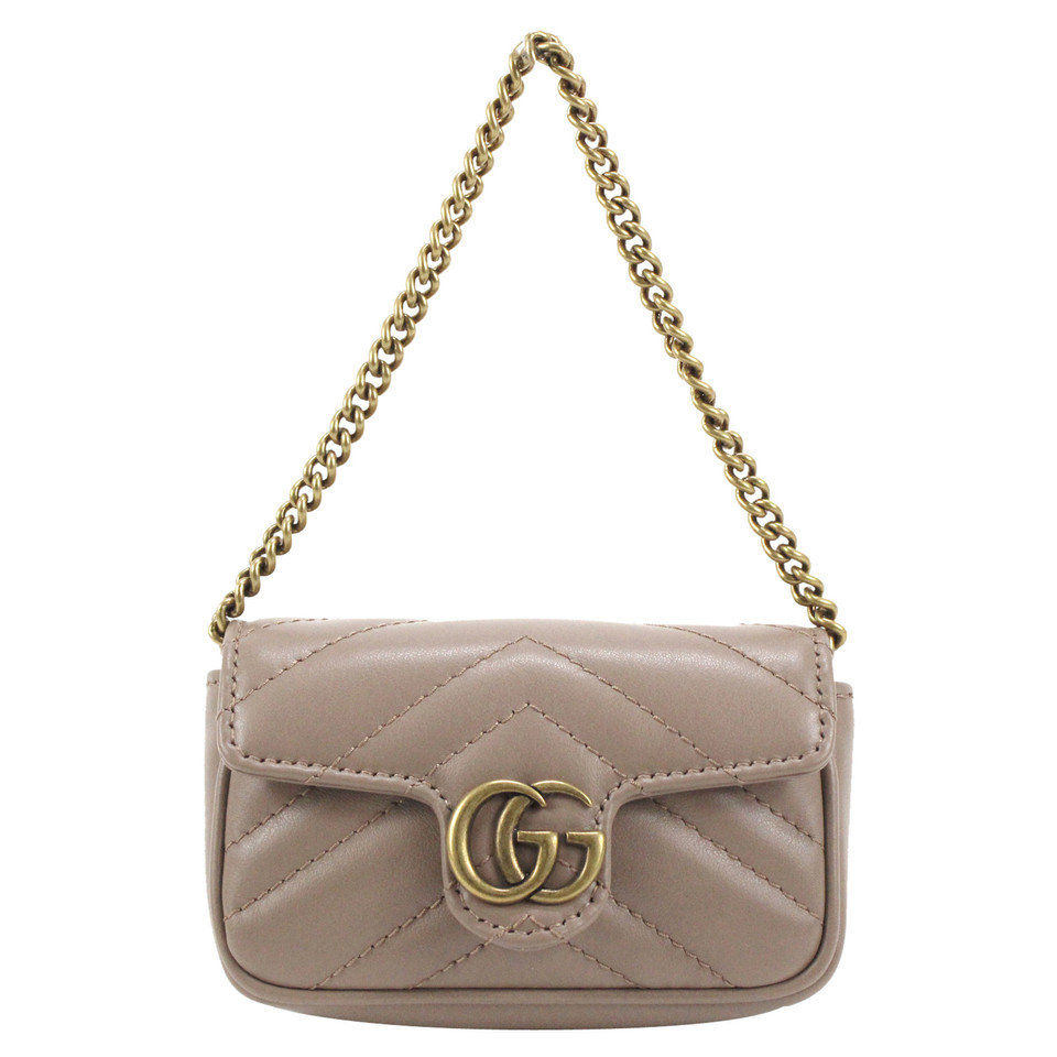Gucci GG Marmont Flap Bag Mini Leer
