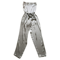 Neil Barrett Kleid aus Seide in Grau