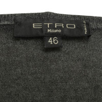 Etro Cardigan in dark grey