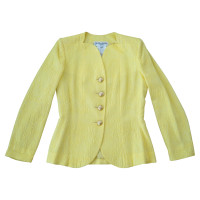 Yves Saint Laurent Jacket/Coat in Yellow