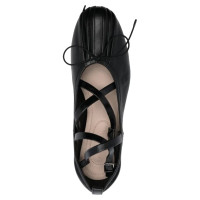 Simone Rocha Slippers/Ballerinas Leather in Black