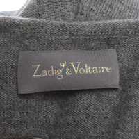 Zadig & Voltaire Oberteil aus Wolle in Grau